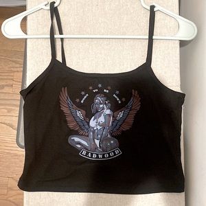 Badwood born to be down crop tank